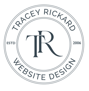 Tracey Rickard Website Design